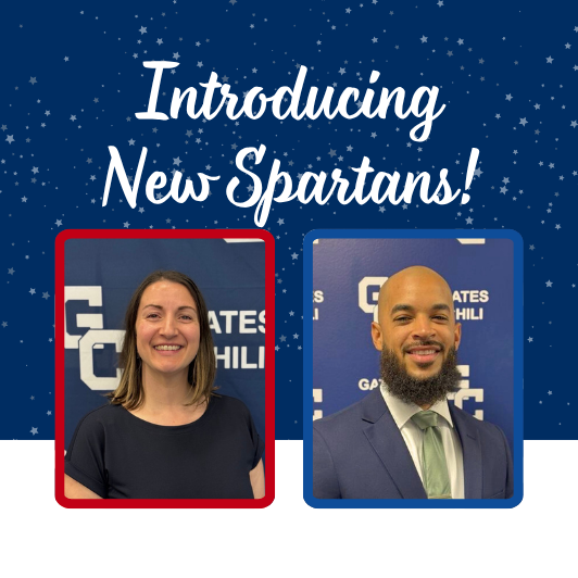  introducing new spartans with photos of lora bower and michael perkins